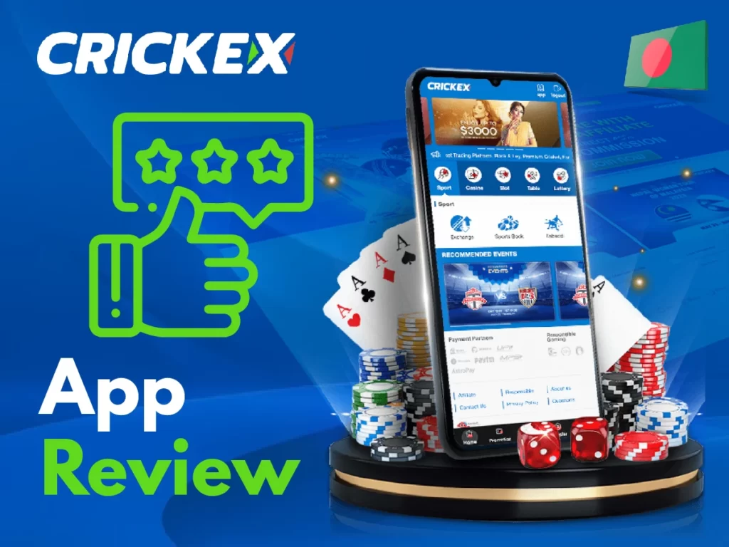 Crickex app review in Bangladesh