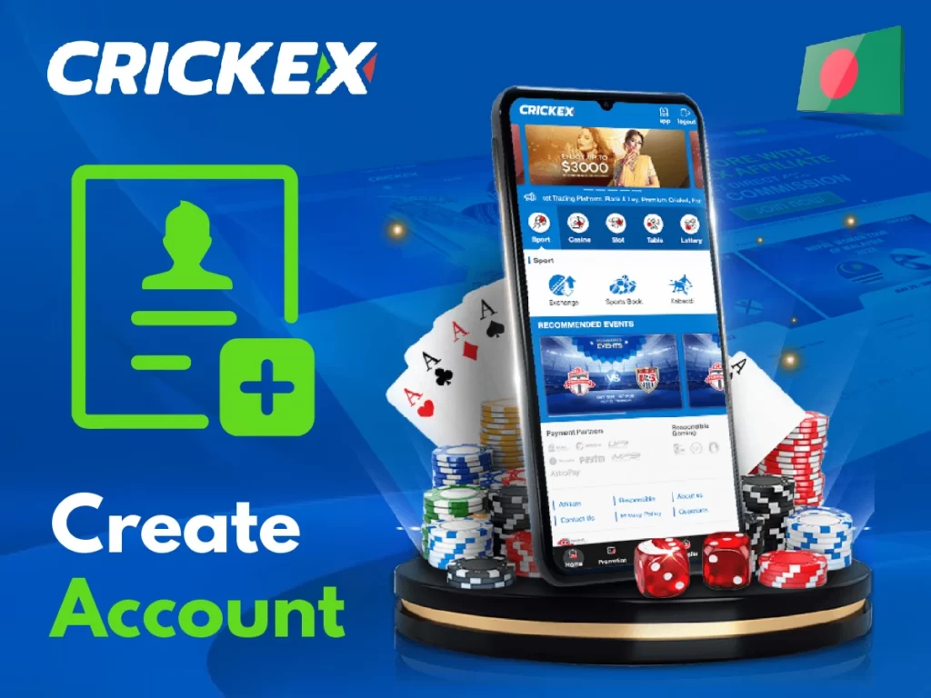 Creating account