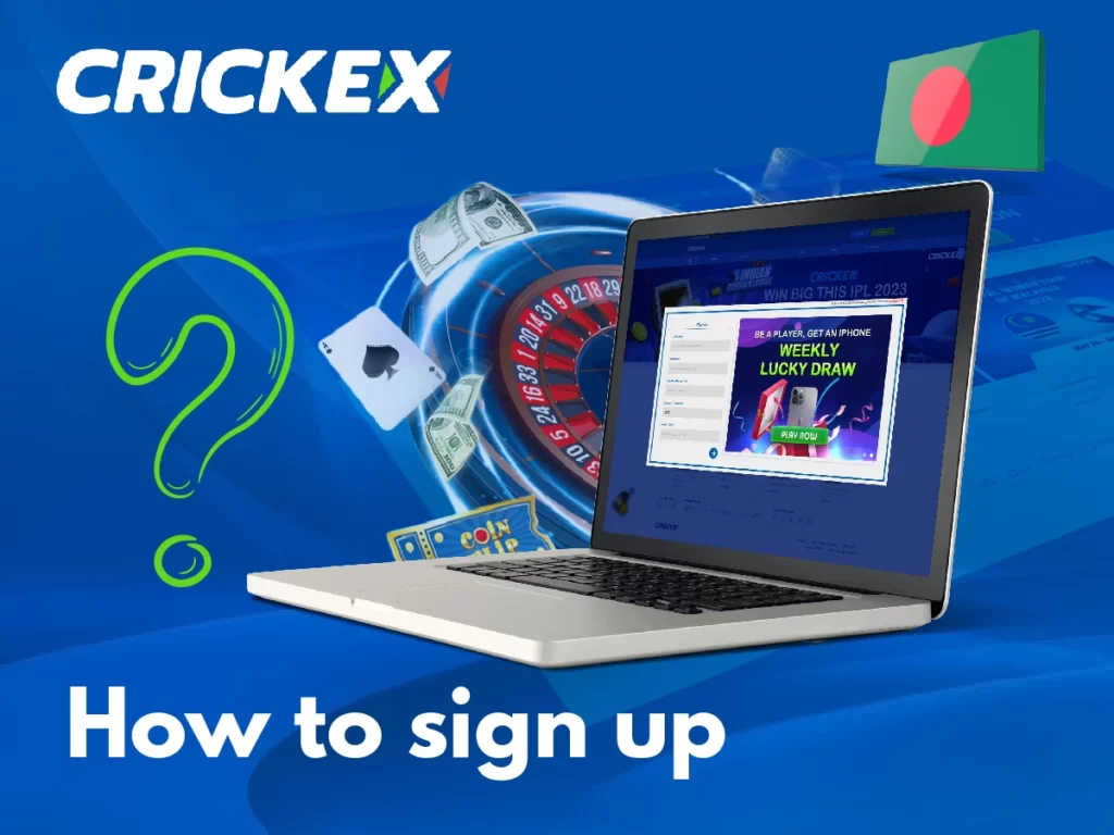 Crickex sign up