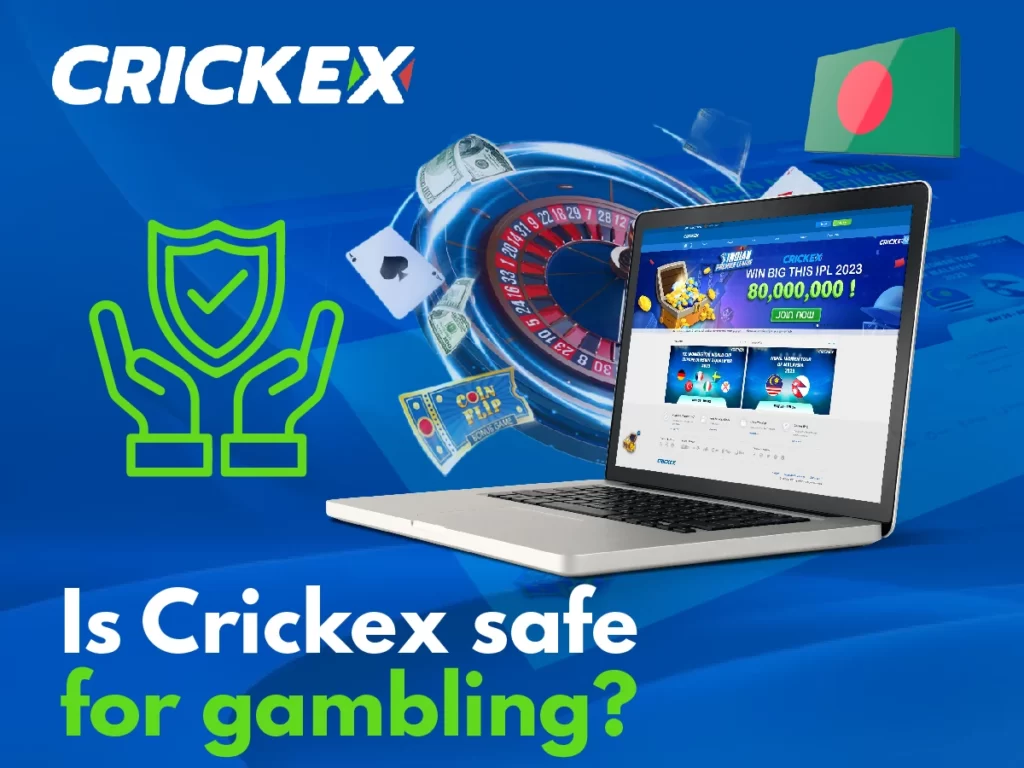 Why is Crickex considered a secure gambling platform?